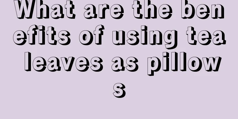 What are the benefits of using tea leaves as pillows
