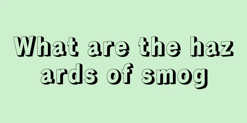 What are the hazards of smog