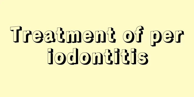 Treatment of periodontitis