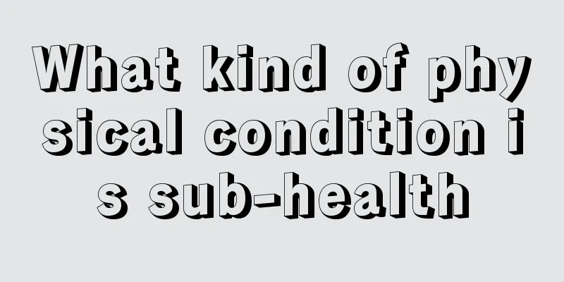 What kind of physical condition is sub-health