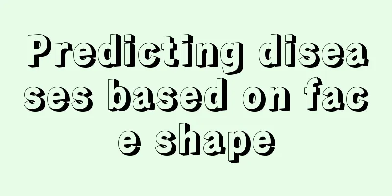 Predicting diseases based on face shape