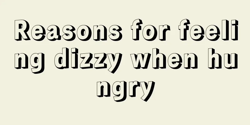 Reasons for feeling dizzy when hungry
