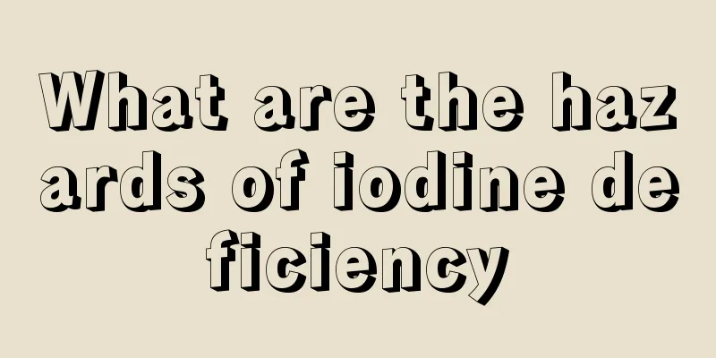 What are the hazards of iodine deficiency