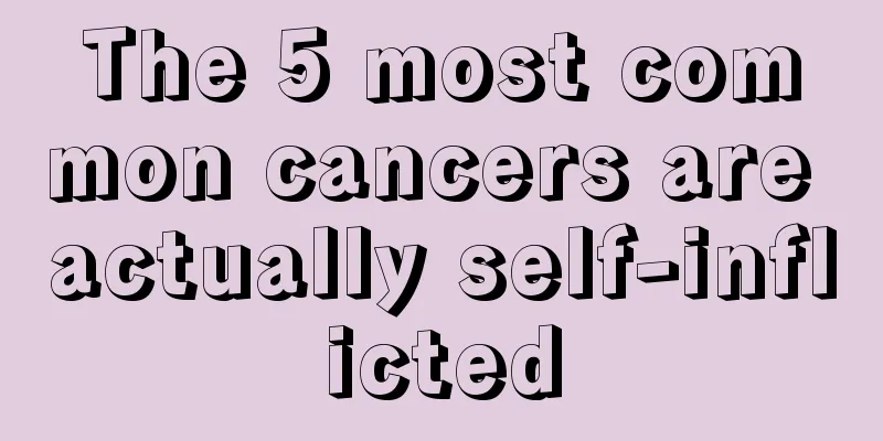 The 5 most common cancers are actually self-inflicted
