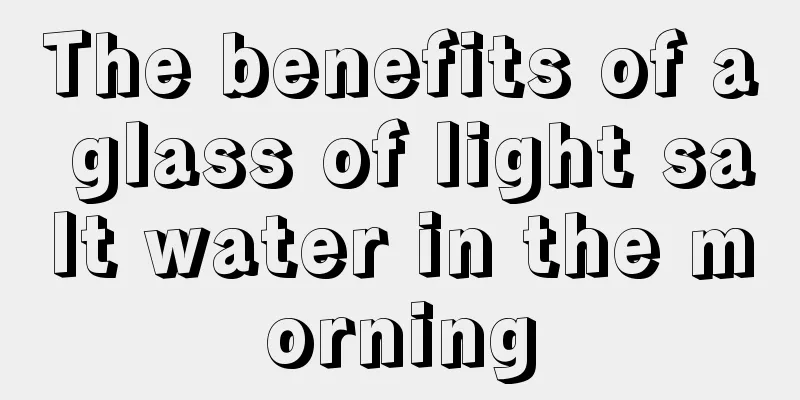 The benefits of a glass of light salt water in the morning