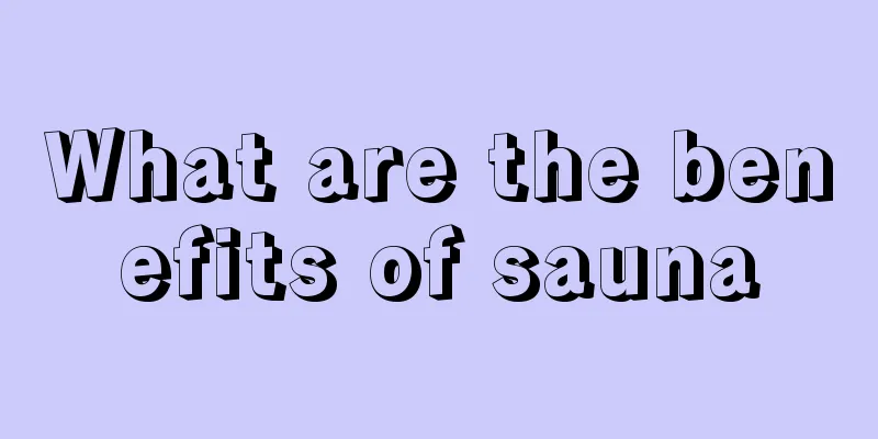 What are the benefits of sauna
