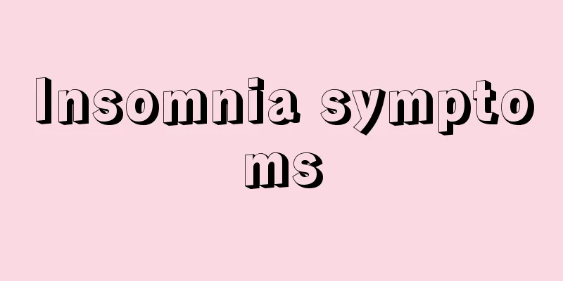 Insomnia symptoms