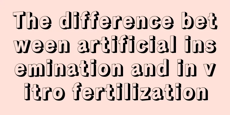 The difference between artificial insemination and in vitro fertilization
