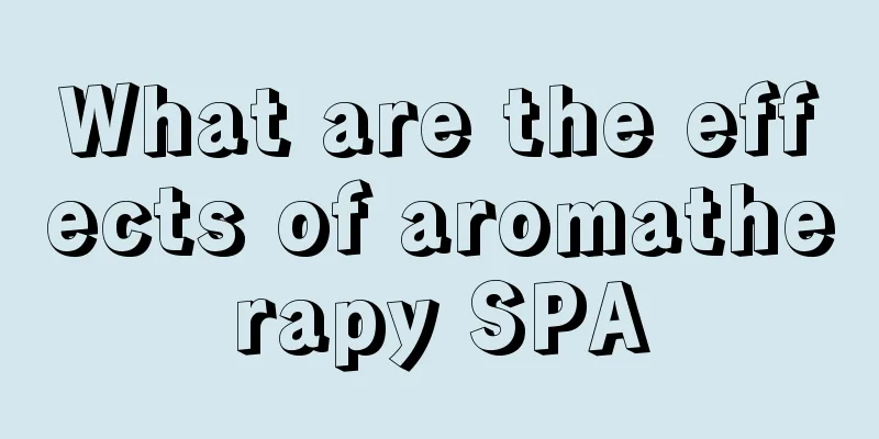 What are the effects of aromatherapy SPA