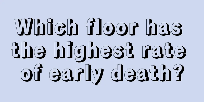 Which floor has the highest rate of early death?
