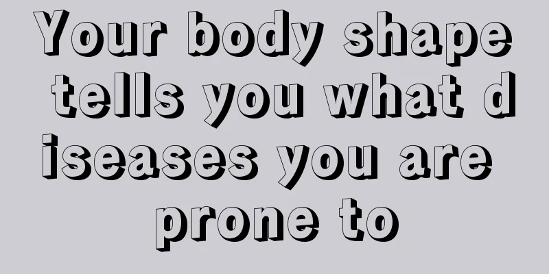 Your body shape tells you what diseases you are prone to
