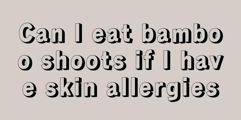 Can I eat bamboo shoots if I have skin allergies