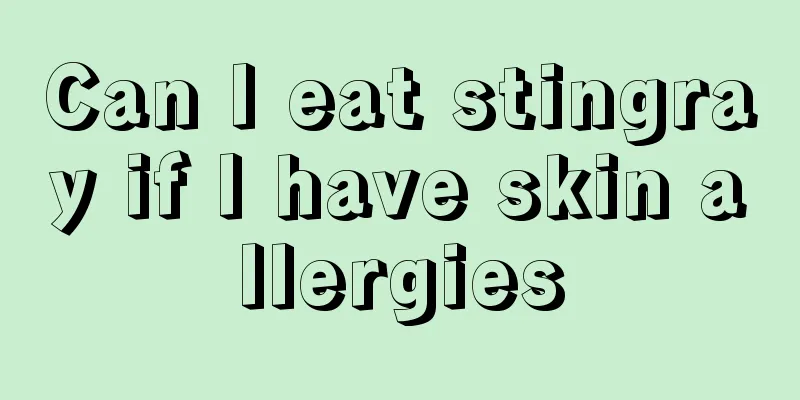 Can I eat stingray if I have skin allergies