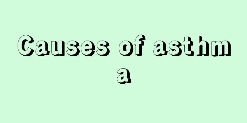 Causes of asthma