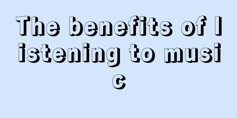 The benefits of listening to music