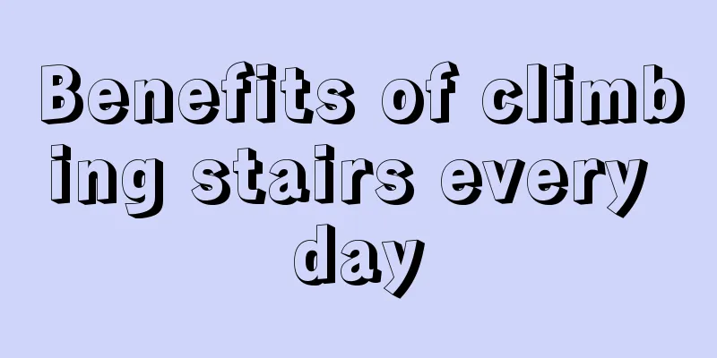 Benefits of climbing stairs every day