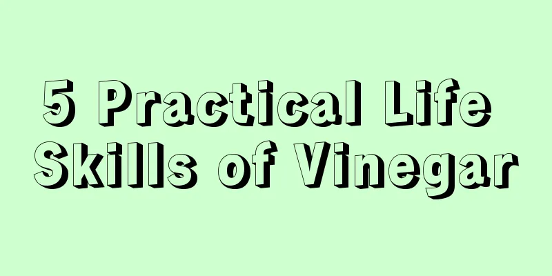 5 Practical Life Skills of Vinegar