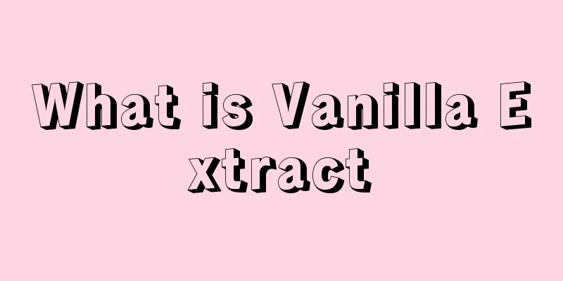 What is Vanilla Extract