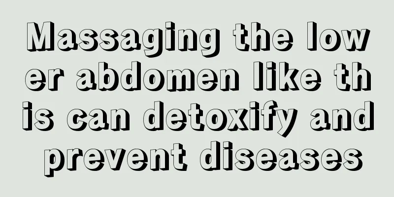 Massaging the lower abdomen like this can detoxify and prevent diseases