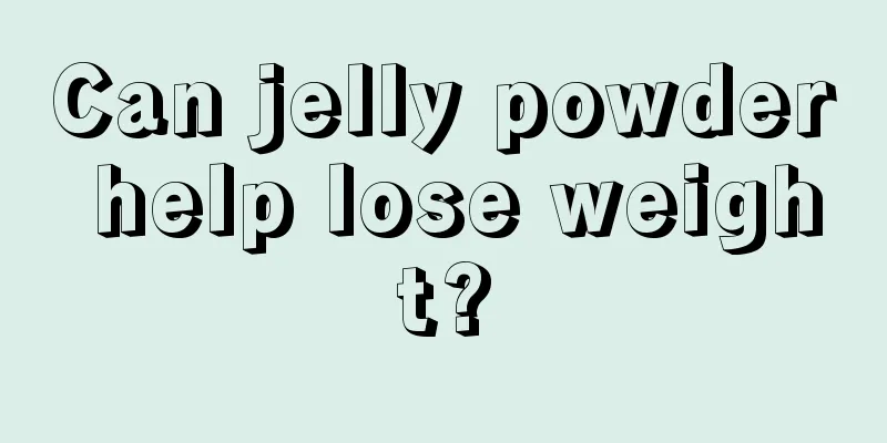 Can jelly powder help lose weight?
