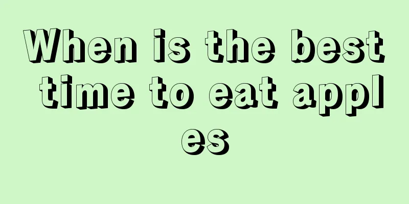 When is the best time to eat apples