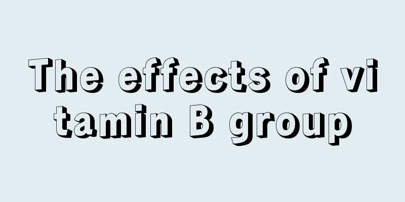 The effects of vitamin B group