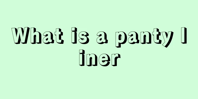 What is a panty liner