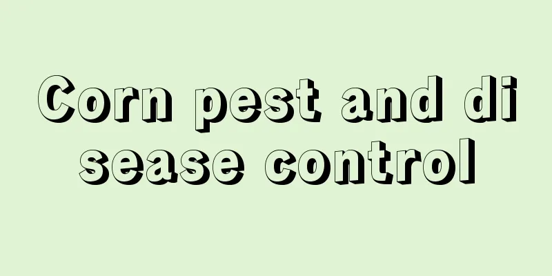 Corn pest and disease control