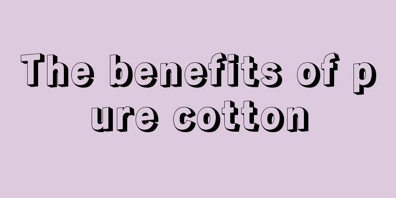 The benefits of pure cotton