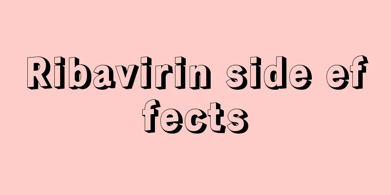 Ribavirin side effects