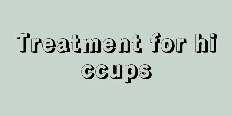 Treatment for hiccups