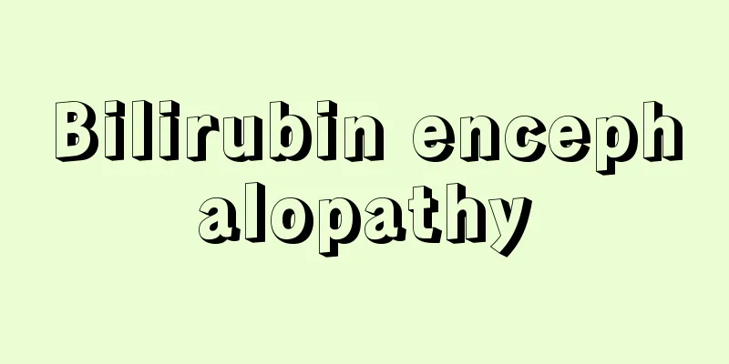 Bilirubin encephalopathy