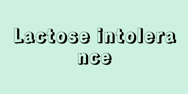 Lactose intolerance