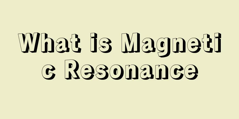 What is Magnetic Resonance