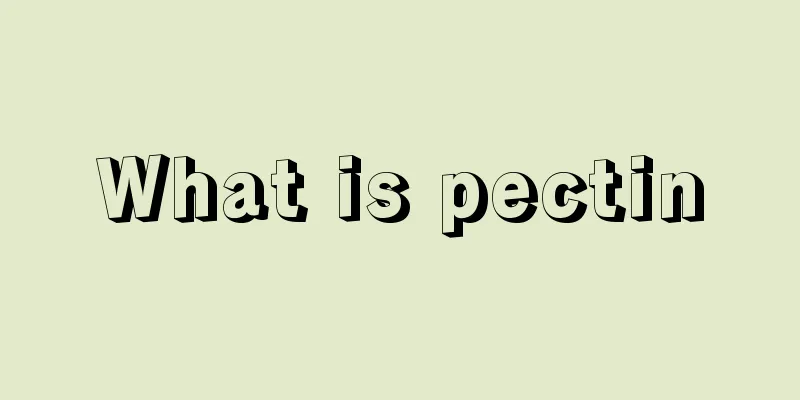 What is pectin