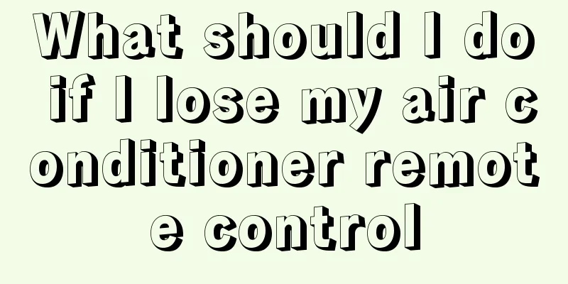 What should I do if I lose my air conditioner remote control