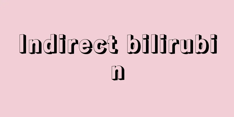 Indirect bilirubin