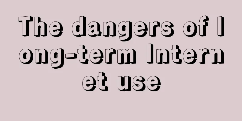 The dangers of long-term Internet use
