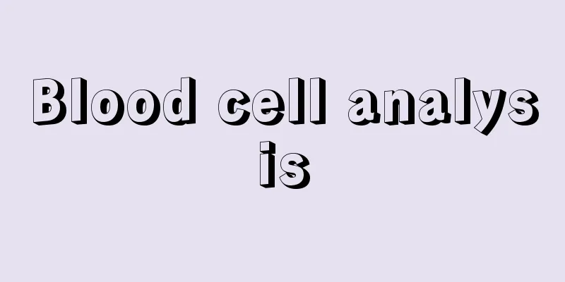 Blood cell analysis