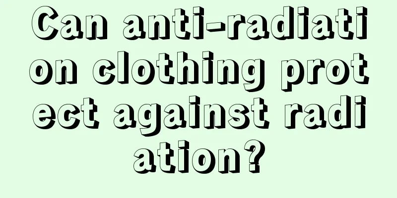 Can anti-radiation clothing protect against radiation?