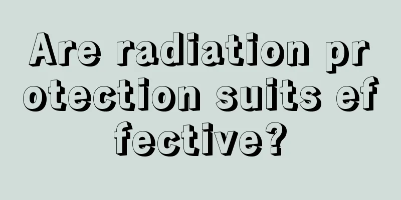 Are radiation protection suits effective?