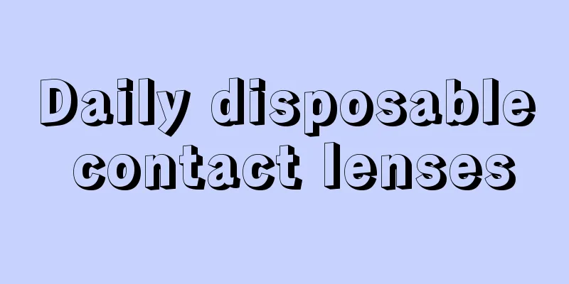 Daily disposable contact lenses