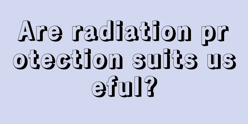 Are radiation protection suits useful?