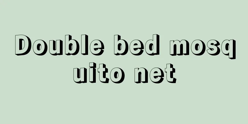 Double bed mosquito net
