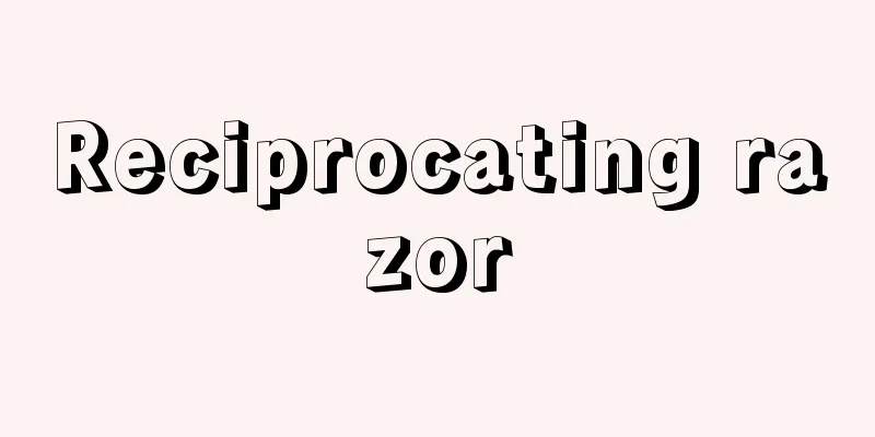 Reciprocating razor