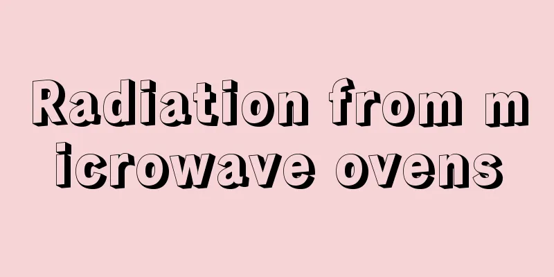 Radiation from microwave ovens