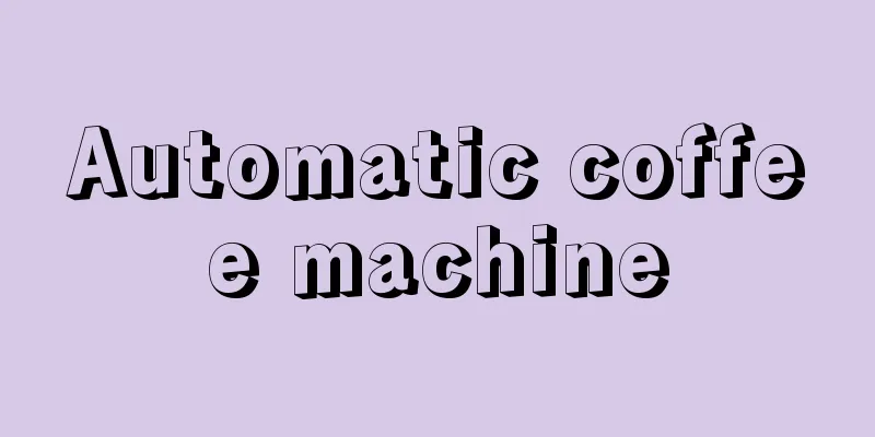 Automatic coffee machine