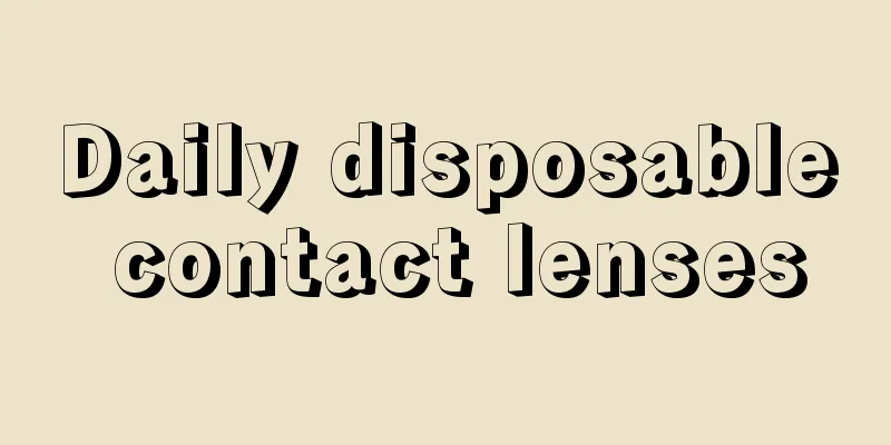 Daily disposable contact lenses