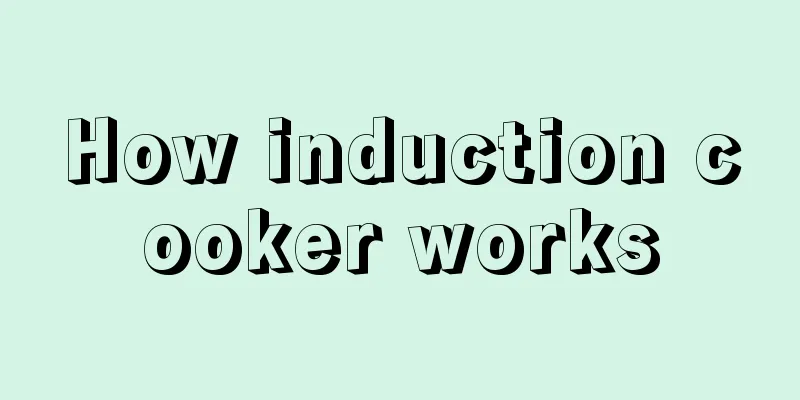 How induction cooker works