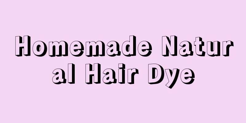 Homemade Natural Hair Dye